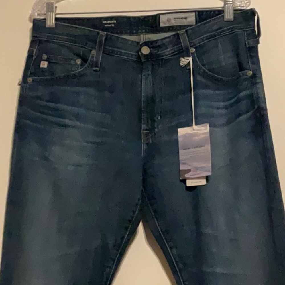 Adriano Goldschmied AG The Graduate Tailored Leg Jeans Cotton Lyocell 32x33 NWT